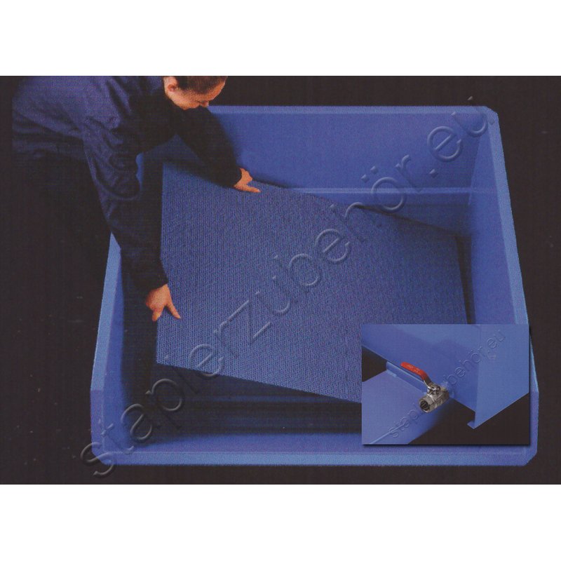 Lochblechdoppelboden und Ablasshahn für GKU-1000 bis GKU-1500